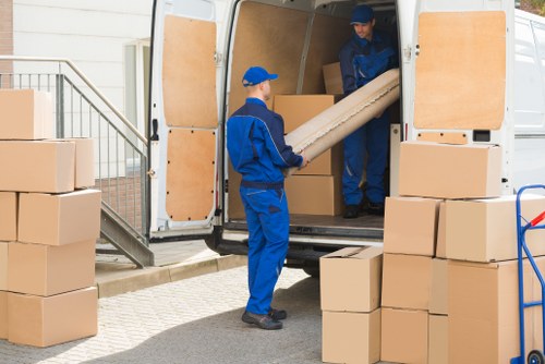 A carefully coordinated flat move with lift access and loading arrangements in Marylebone