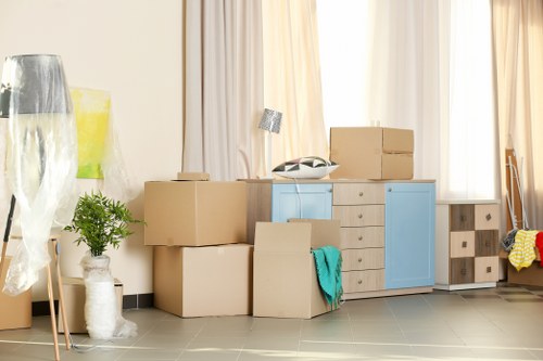 Office removal team planning a move in Marylebone