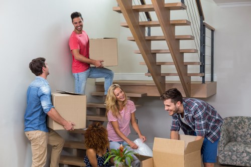 Careful packing and handling of household items for a Marylebone removal
