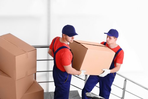 Packing and transporting student items from a Marylebone flat to another central London address