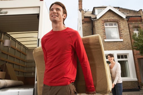 Moving day coordination for a central London office transfer