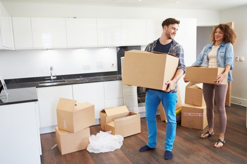 Residential removals service for a Marylebone flat