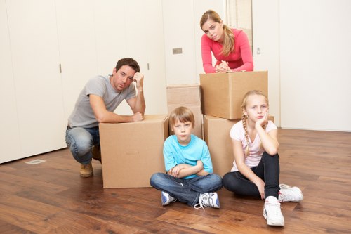 Furniture loading assistance for a Marylebone home or flat move